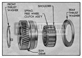 1955 Buick Converter Sun Gear Parts