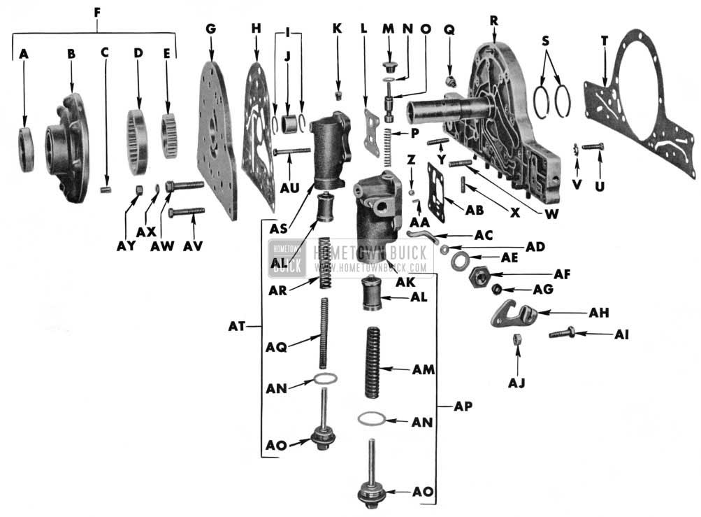 1955 Buick Dynaflow Front Pump