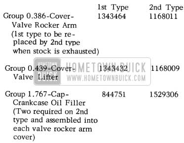 1955 Buick Engine Vent Parts