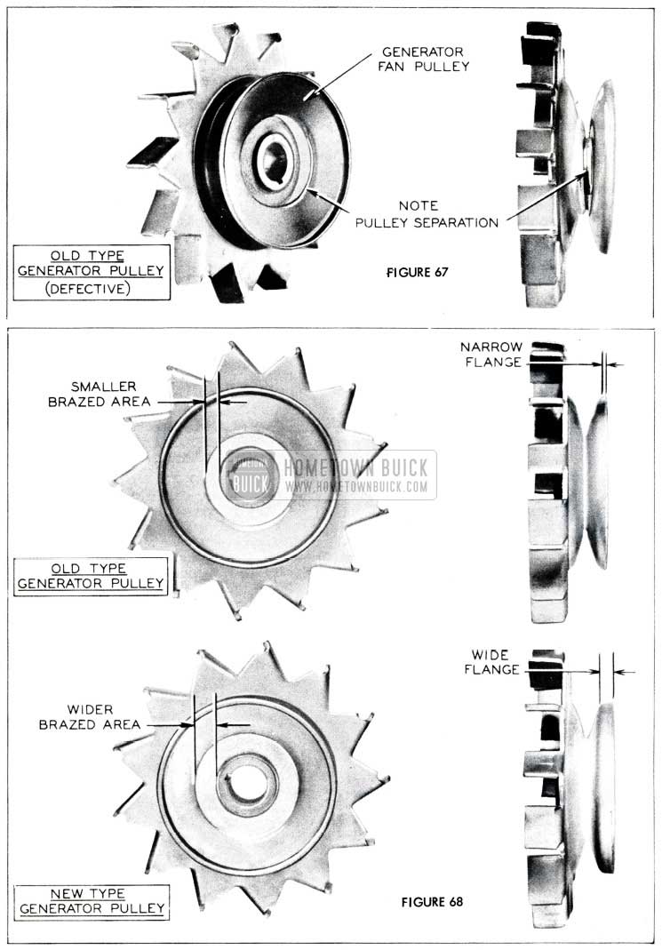 1955 Buick Generator Pulley