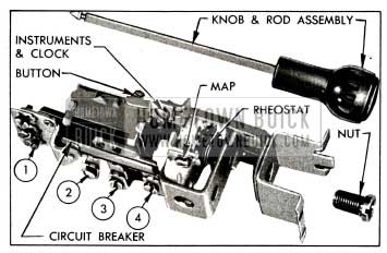 1955 Buick Lighting Switch