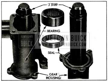 1955 Buick lnstalling Bearing and Seal In Gear Housing