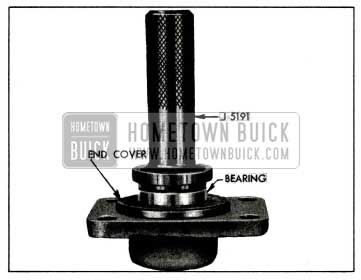 1955 Buick lnstalling Bearing in End Cover