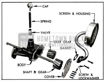 1955 Buick Oil Pump and Screen Repair