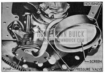 1955 Buick Oil Pump and Screen