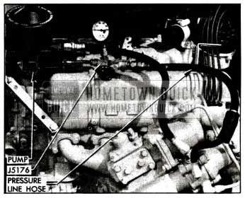 1955 Buick Pressure Gauge J 5176 Installed