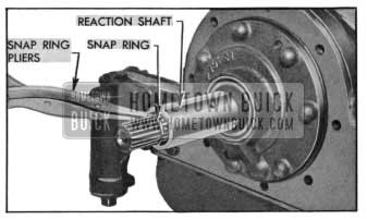 1955 Buick Removing Input Shaft Snap Ring