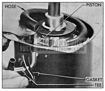 1955 Buick Removing Vacuum Tee