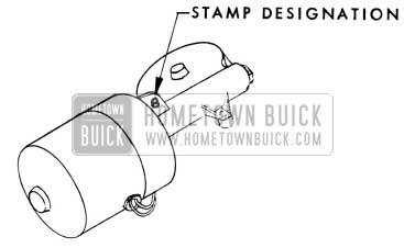 1955 Buick Stamp Designation