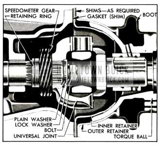 1955 Buick Torque Ball and Universal Joint