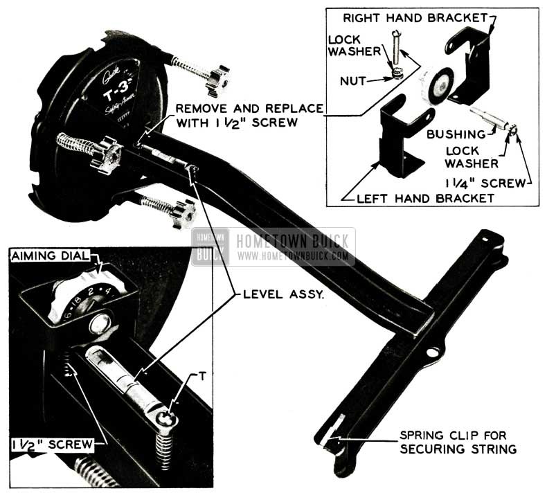 1956 Buick Aiming Dial Guide T -3 Safety-Aimer