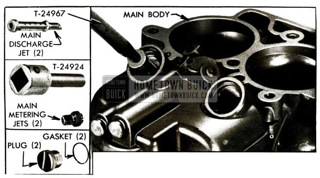 1956 Buick Carburetor Main Body