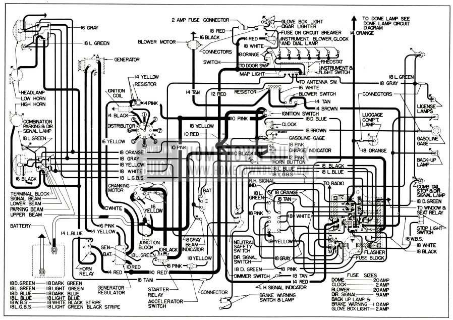 1956 Buick Electrical Systems Maintenance
