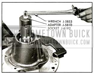 1956 Buick Checking Pinion Bearing Pre-Load
