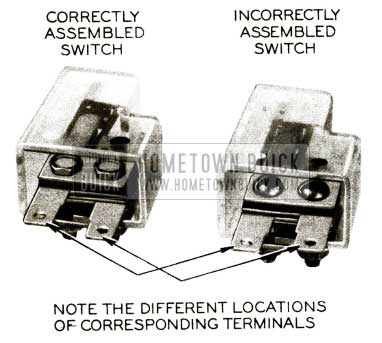 1956 Buick Compressor Clutch Switch Assembly