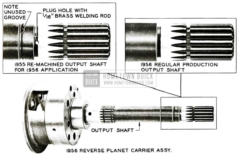 1956 Buick Dynaflow Oil Leak Shaft Repair