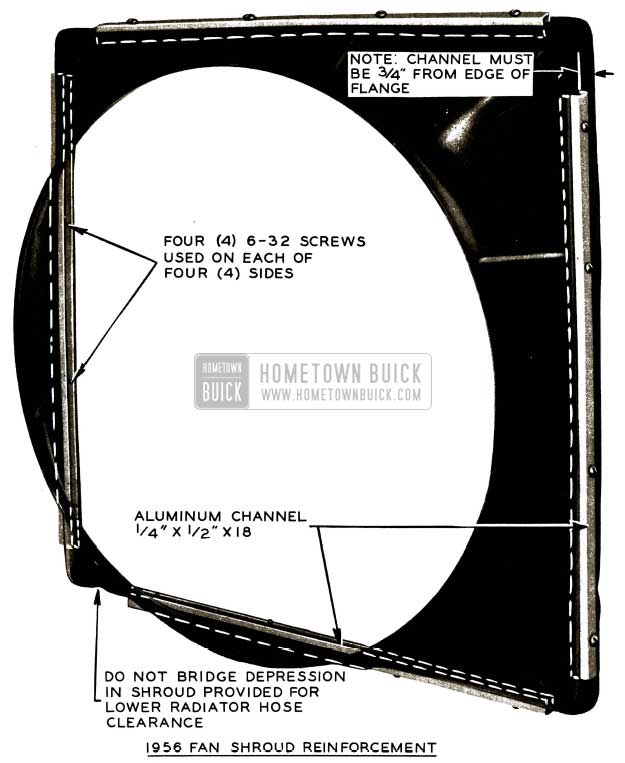 1956 Buick Fan Shroud