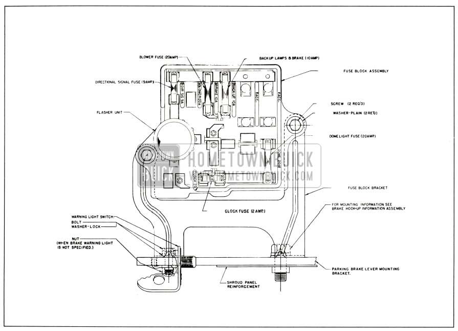 1956 Buick Fuse Block