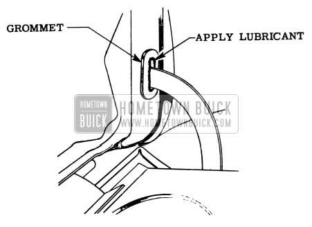 1956 Buick Glove Box Door Squeak Repair