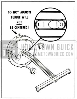 1956 Buick Headlight Adjusting