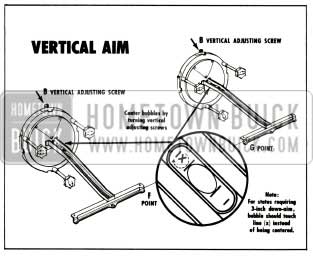 1956 Buick Headlight Vertical Aim