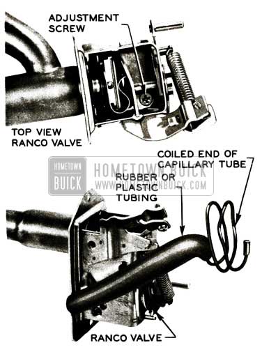 1956 Buick Heater Temperature Control Ranco Valve