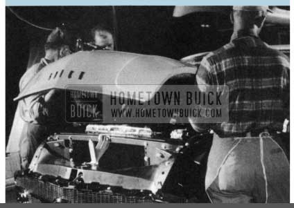 1956 Buick Hood Installing