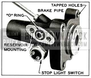 1956 Buick Hydraulic Cylinder-Reservoir Removed