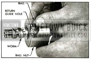 1956 Buick Loading Balls in Ball Nut
