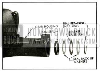 1956 Buick Pitman Shaft Seal Assembly