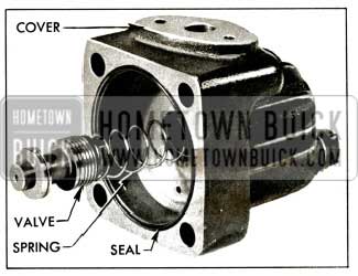 1956 Buick Pump Cover and Control Valve