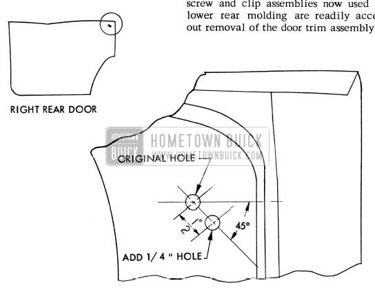 1956 Buick Rear Door Lock Noise Repair