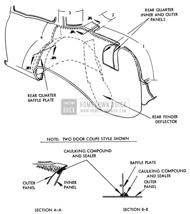 1956 Buick Rear Quarter Outer Panel Replacement