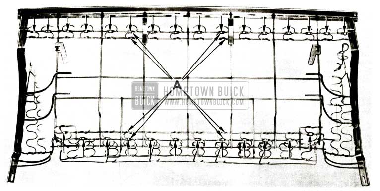 1956 Buick Rear Seat Back