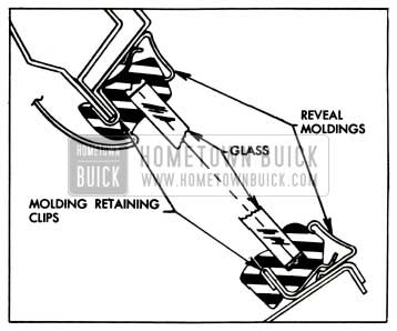 1957 Buick Back Window Assembly