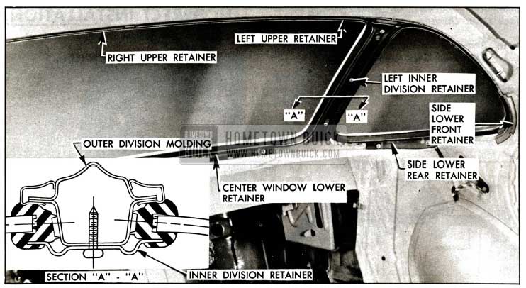 1957 Buick Back Window Retainers