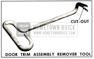 1957 Buick Door Trim Pad Tool