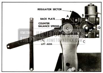1957 Buick Electric Window Regulator