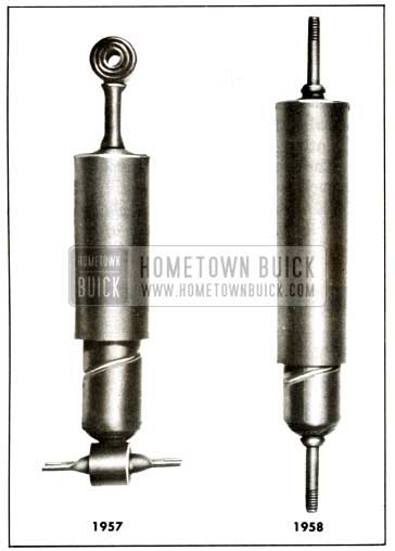 1958 Buick 1957 and 1958 Front Shock Absorbers