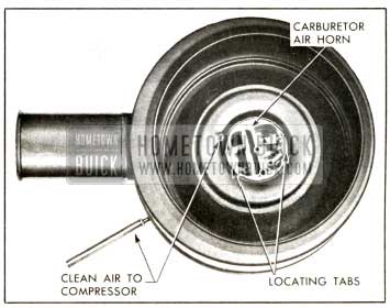 1958 Buick Air Cleaner Mounting