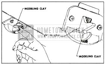 1958 Buick Checking Lock and Striker Engagement