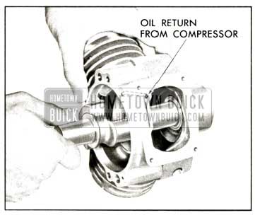 1958 Buick Compressor - Remove Crankshaft