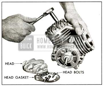 1958 Buick Compressor - Remove Cylinder Heads