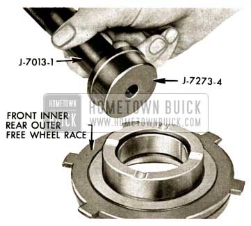 1958 Buick Flight Pitch Dynaflow Examine Front Inner and Outer Free Wheel Clutch