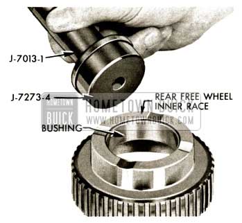 1958 Buick Flight Pitch Dynaflow Examine Rear Free Wheel Clutch Inner Race Bushing