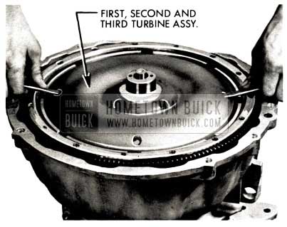 1958 Buick Flight Pitch Dynaflow First and Second Turbine Assembly
