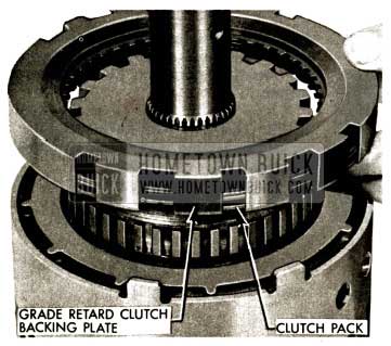 1958 Buick Flight Pitch Dynaflow Grade Retard Clutch Backing Plate