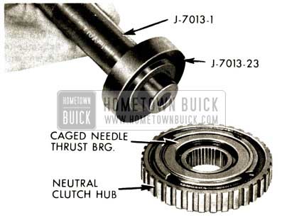 1958 Buick Flight Pitch Dynaflow Install Caged Needle Bearing