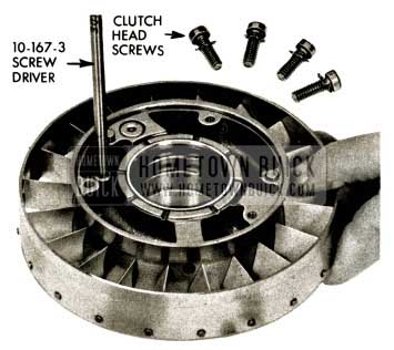 1958 Buick Flight Pitch Dynaflow Install Clutch Head Screws