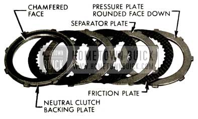 1958 Buick Flight Pitch Dynaflow Install Clutch Plate Pack
